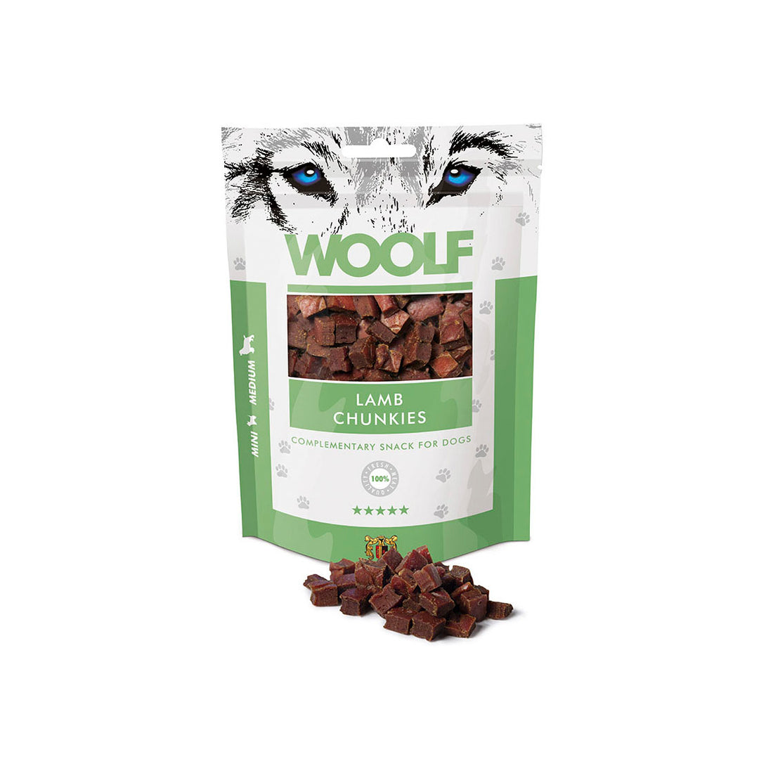 Woolf Lamb Chunkies 100g