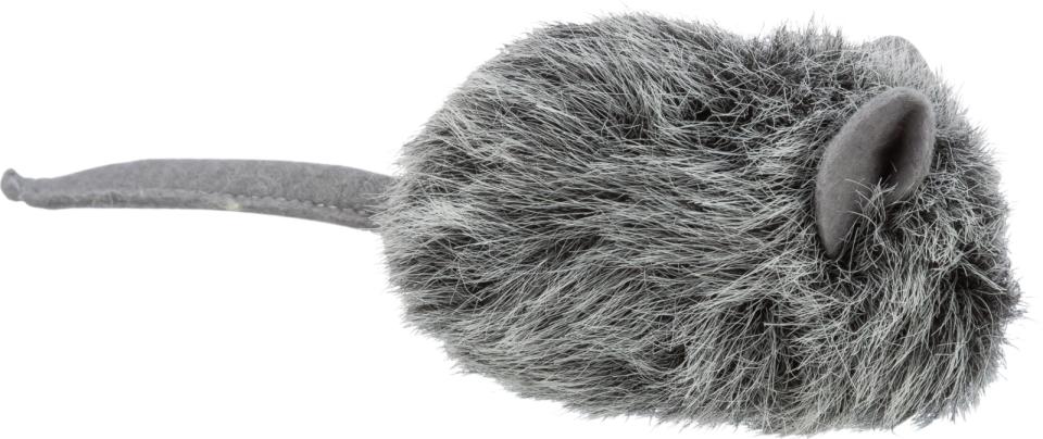 Mouse, plush, catnip 9 cm