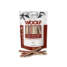 Woolf Long Beef & Cod Sandwich 100g BF 28/09/2025