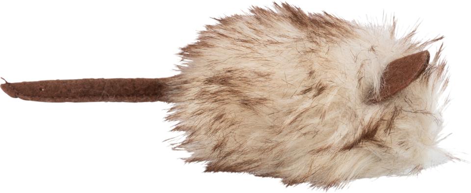 Mouse, plush, catnip 9 cm