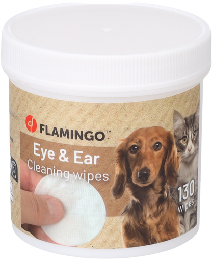 EYE & EAR CLEANING WIPES REINI ROUND NEUTRAL 130PCS