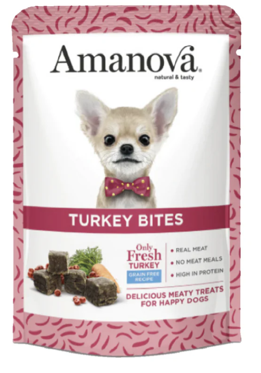 Amanova Turkey Bites 100g