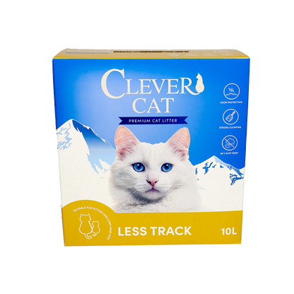 Clever Cat Kattegrus Less track 10L