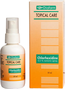 Diafarm Klorhexidin spray - isotinisk