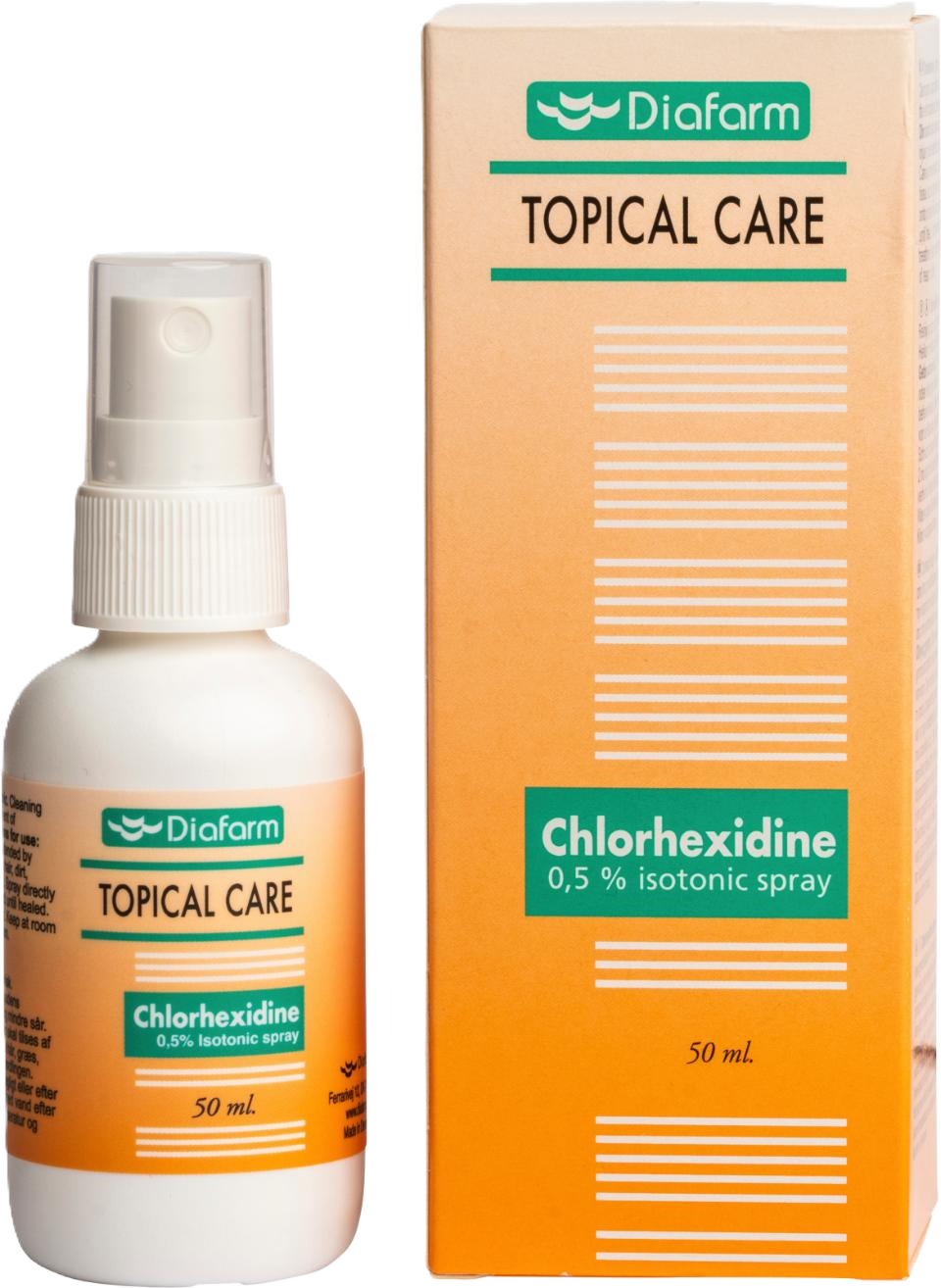 Diafarm Klorhexidin spray - isotinisk
