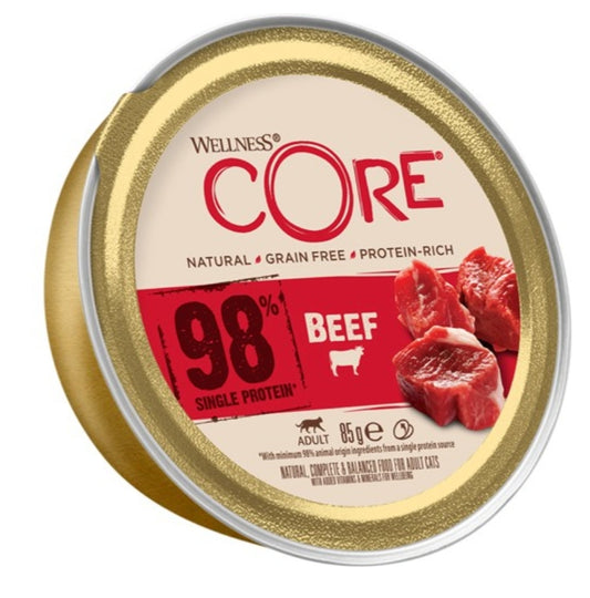 CORE Cat 98% med oksekød 85g