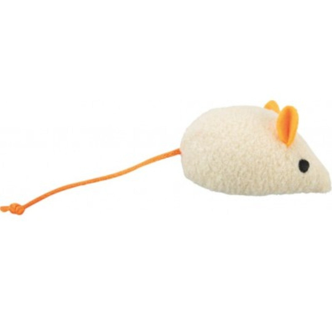 Mouse, plush, catnip 7cm