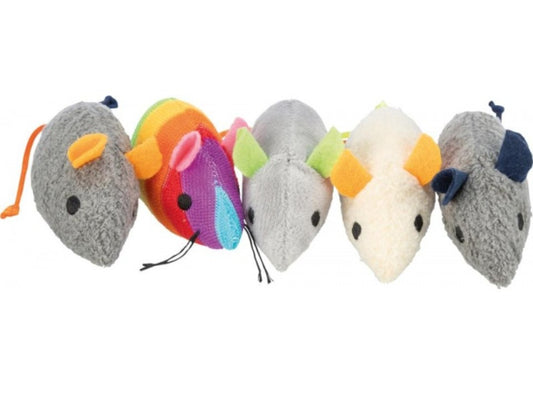 Mouse, plush, catnip 7cm