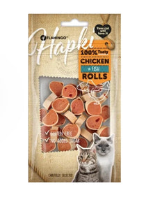 Hapki Sushi rolls Fish & chicken 50g BF 07/10/2025