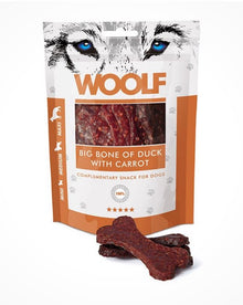 Woolf Big Bone of Duck with Carrot 100g
