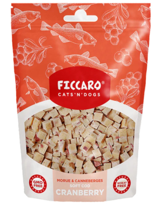 Ficcaro Soft Cod Cranberry 100g