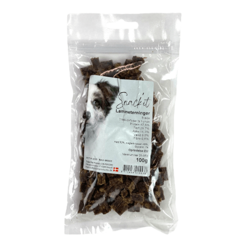 Snack'it Lammeterninger (bløde) 100g