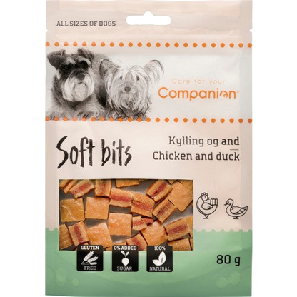Companion Soft bits (kylling og and)